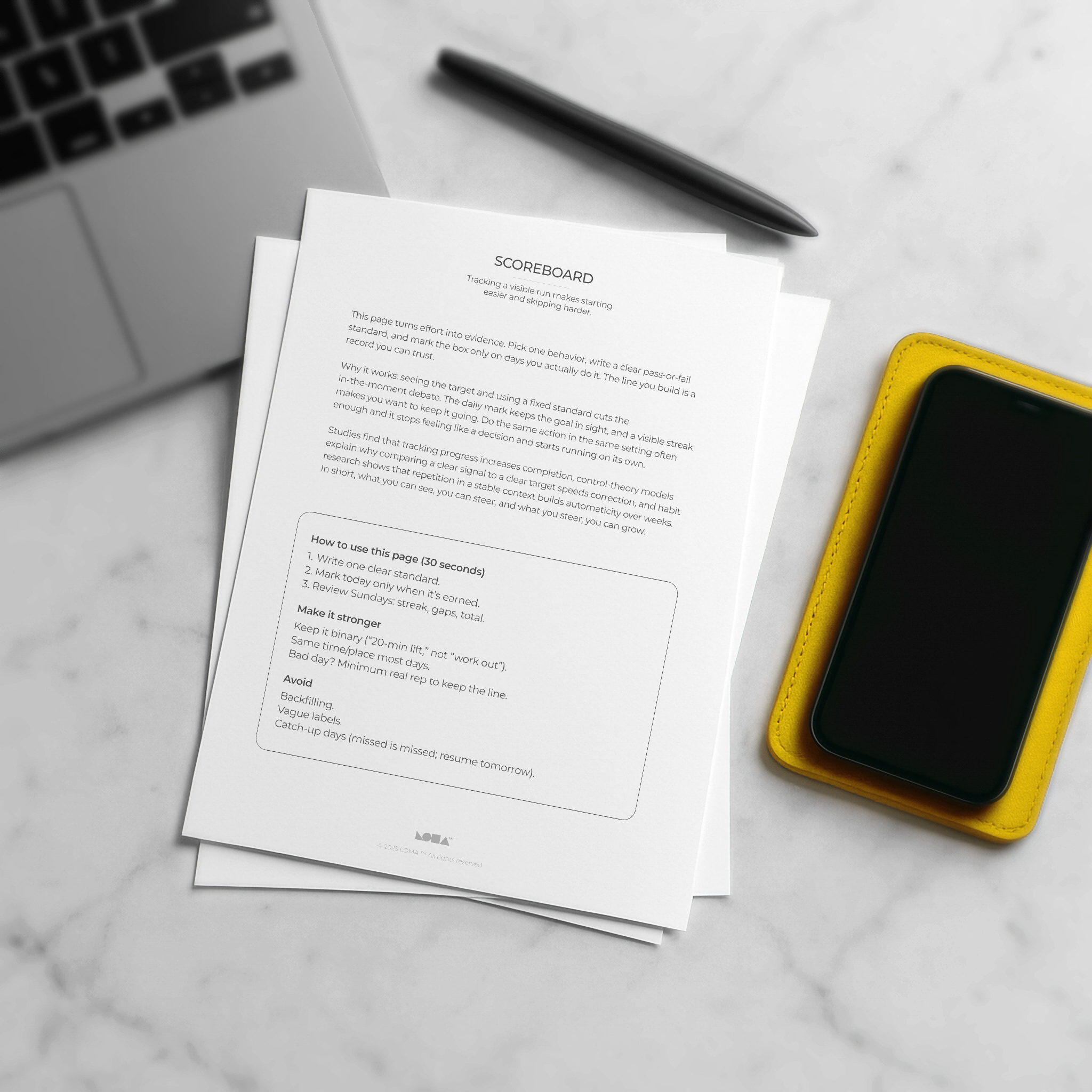 2. Make Hours Matter ™ - Weekly Time-Block Page